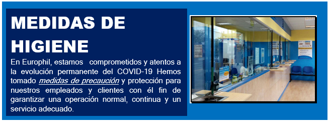 Medidas de higiene